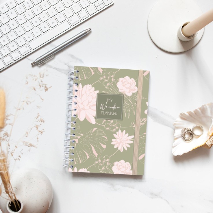 Agenda Semainier Non Daté Vintage