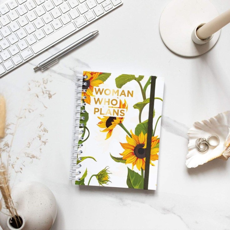 Agenda Semainier Non Daté Tournesol