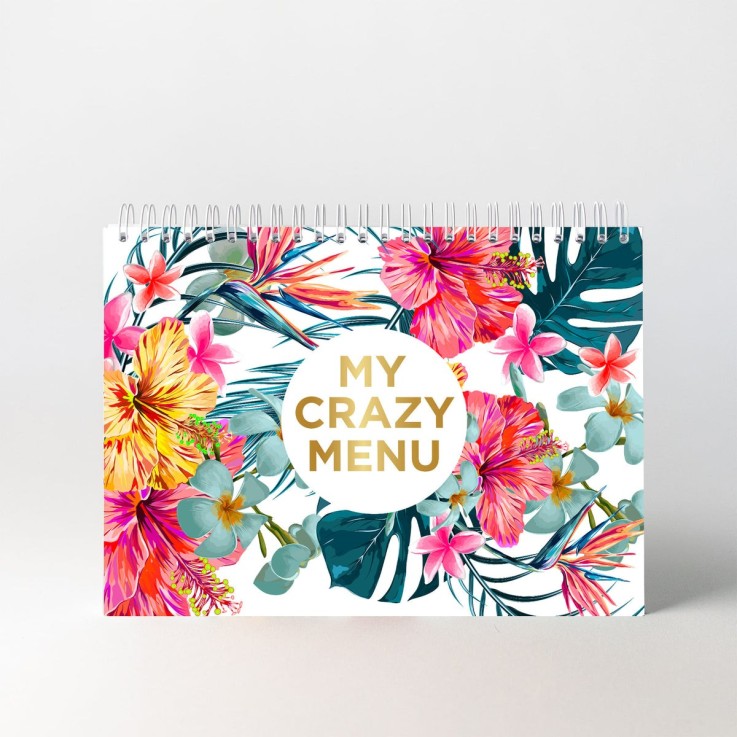Planificateur de repas Tropical Blue
