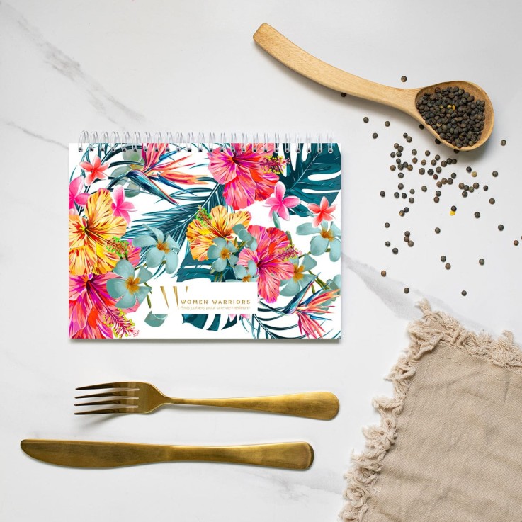 Planificateur de repas Tropical Blue