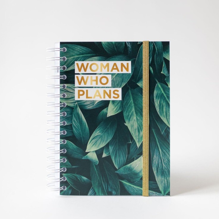 Agenda Semainier Non Daté Green