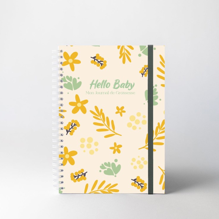 Carnet de Grossesse Orange Garden