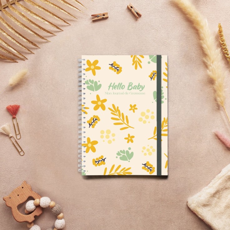 Carnet de Grossesse Orange Garden