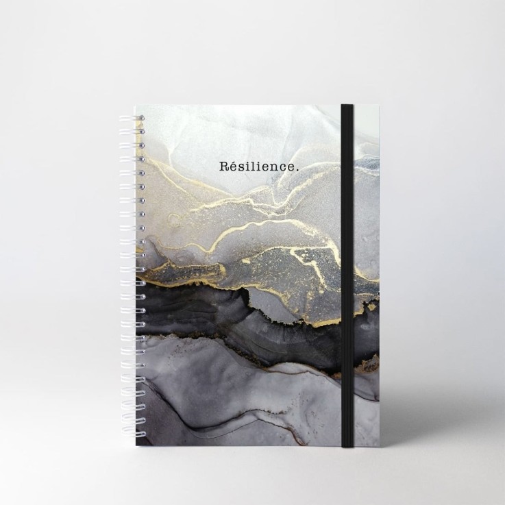 Carnet de Notes Resilience Grey
