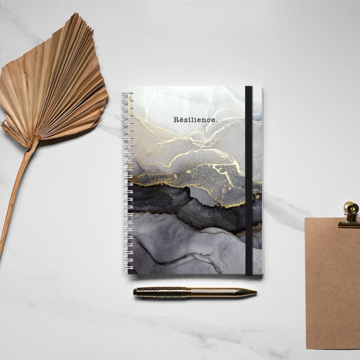 Carnet de Notes Resilience Grey