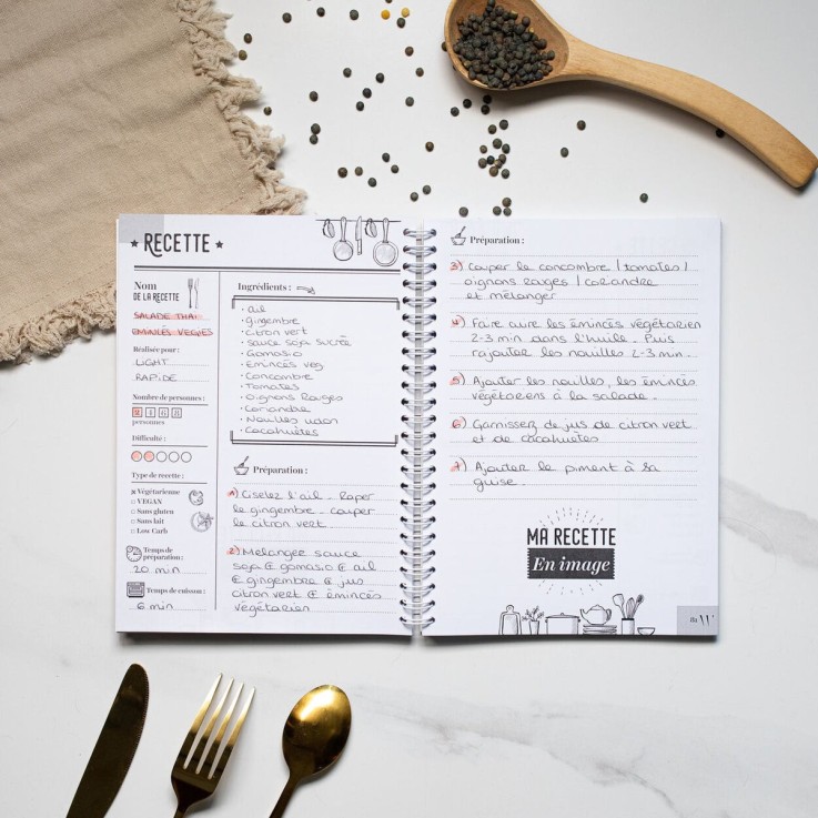 Carnet de recettes Harmony
