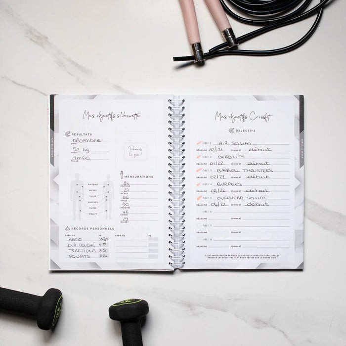Carnet de sport Divine