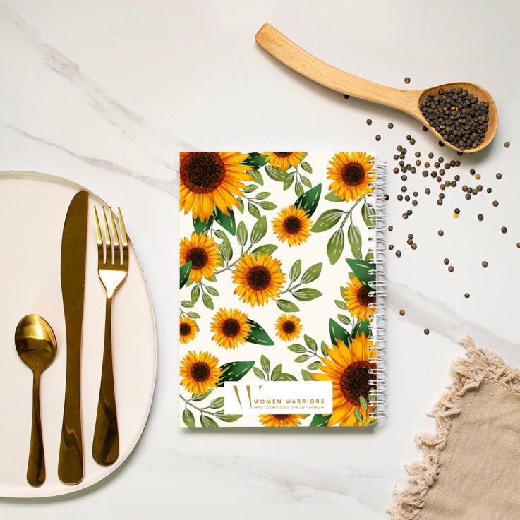 Carnet de recettes Sunflowers