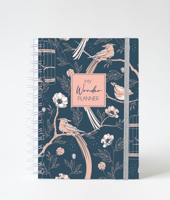 Agenda Semainier Non Daté Bird
