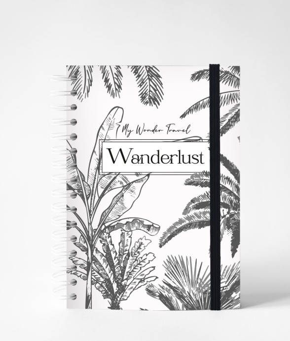 Carnet de Voyage Black Palm...