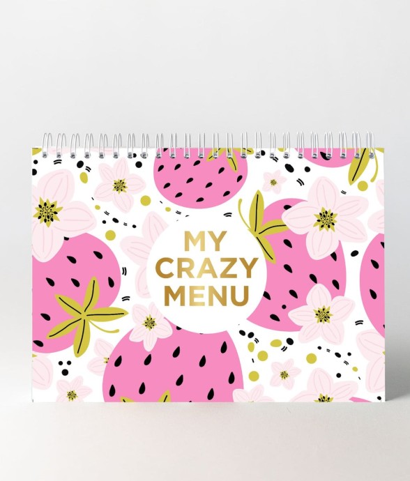 Planificateur de repas Pink...