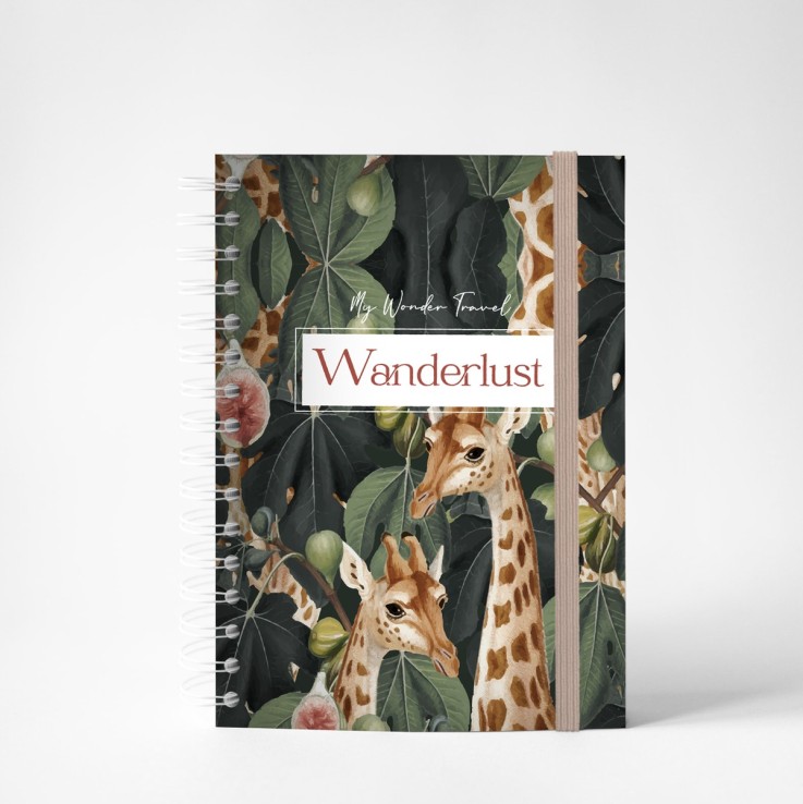Carnet de Voyage Girafe 20 Jours