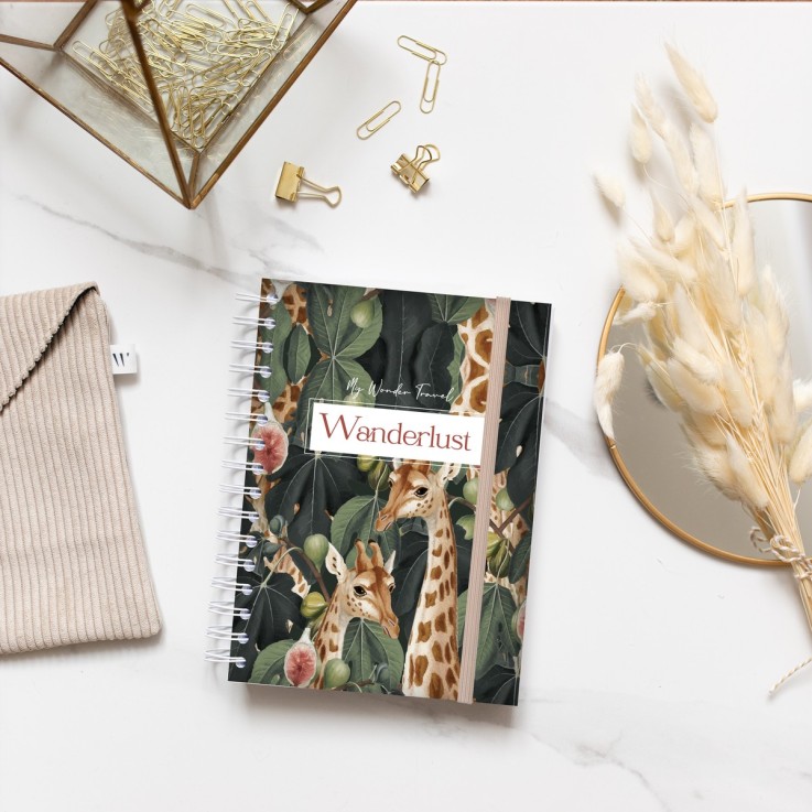 Carnet de Voyage Girafe 20 Jours