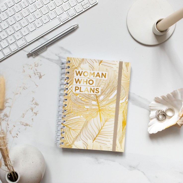 Agenda Semainier Non Daté Feuilles