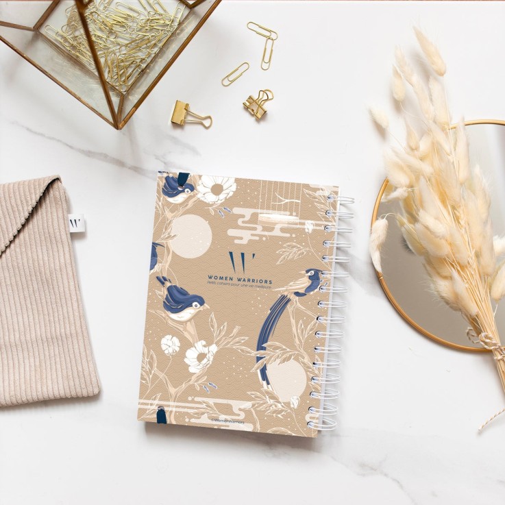 Agenda Journalier Non Daté Blue Bird