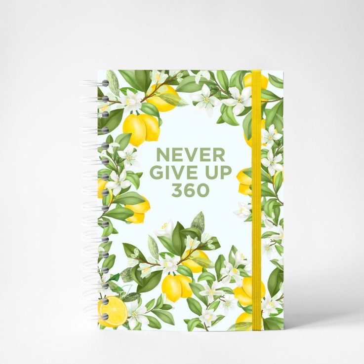 Agenda Journalier Septembre 2025 - Août 2026 Lemon Tree