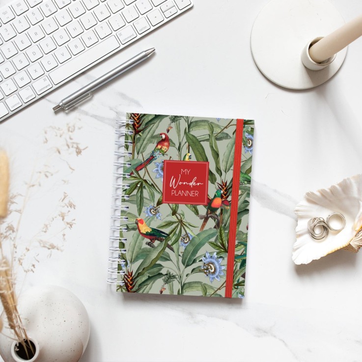 Agenda Semainier Non Daté Little Parrot