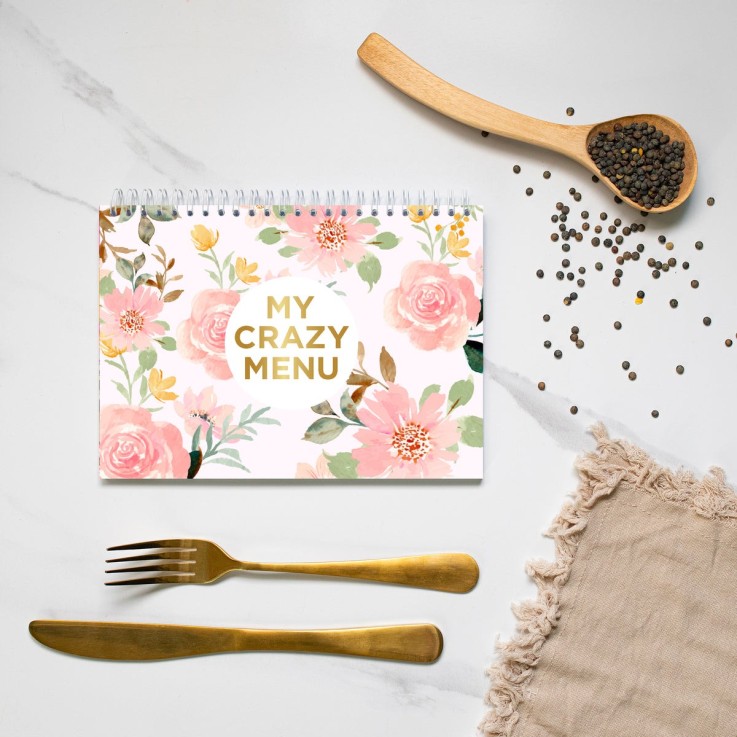 Planificateur de repas Floral Bliss