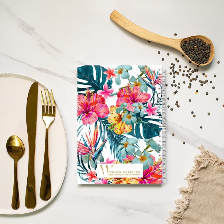 Carnet de recettes Tropical Blue