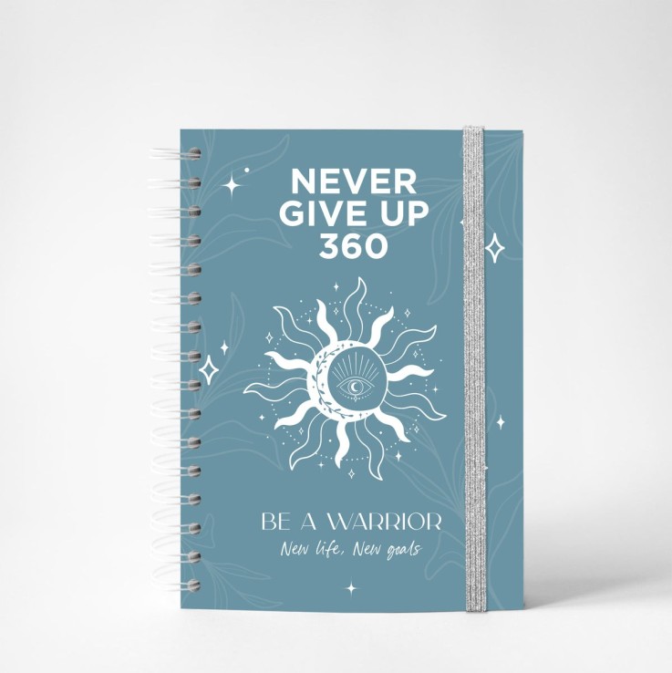 Agenda Journalier Septembre 2025 - Août 2026 Warrior Blue