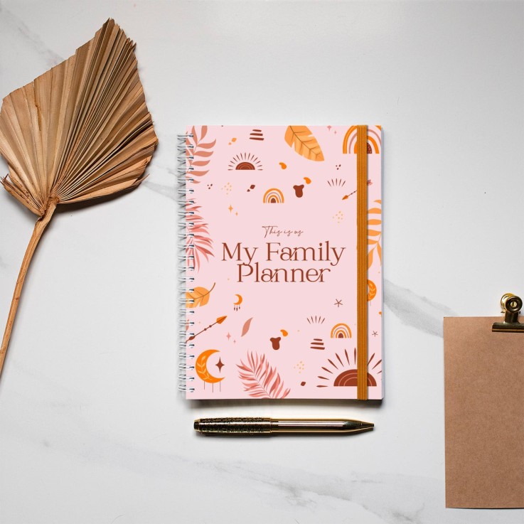 Agenda Familial Non Daté Sweet Bohemian