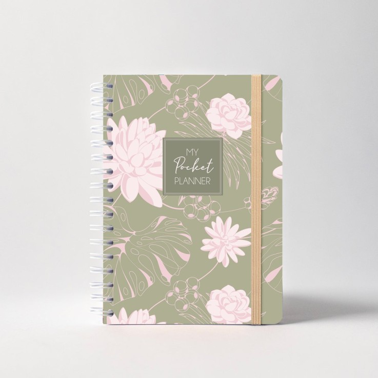 Agenda Semainier Pocket Septembre 2025 - Août 2026 Vintage