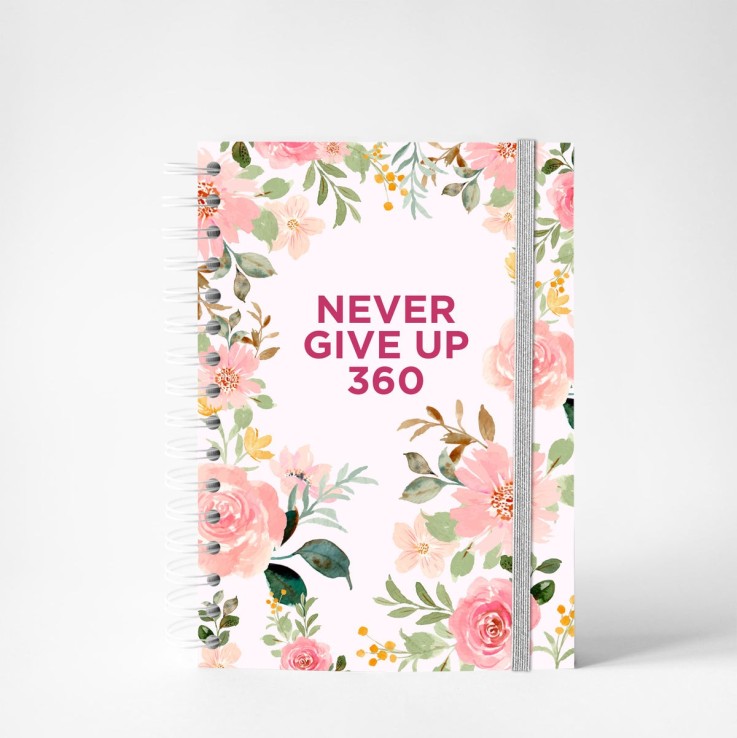 Agenda Journalier Septembre 2025 - Août 2026 Floral Bliss