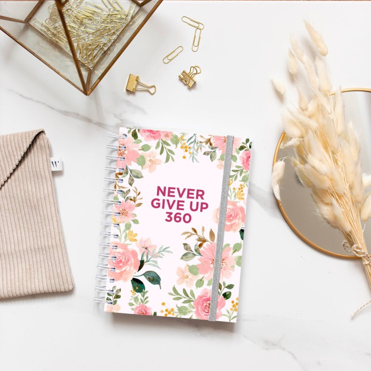 Agenda Journalier Septembre 2025 - Août 2026 Floral Bliss