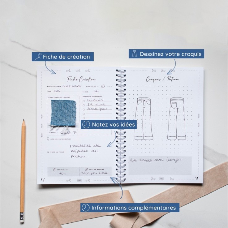 Carnet de Couture Elena