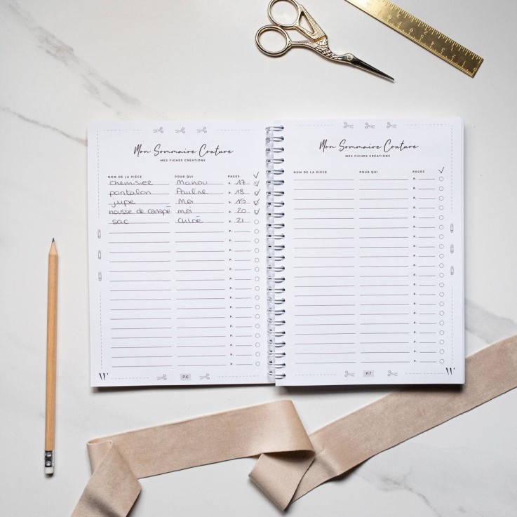 Carnet de Couture Elena
