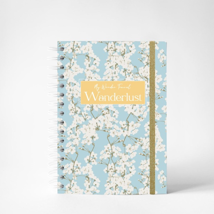 Carnet de Voyage Spring Blue 20 Jours