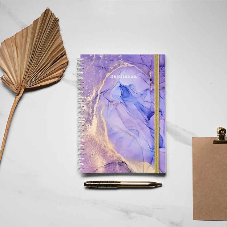 Carnet de Notes Resilience Purple