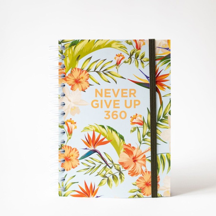 Agenda Journalier Non Daté Pastel Tropic