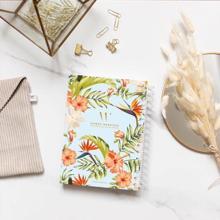 Agenda Journalier Non Daté Pastel Tropic