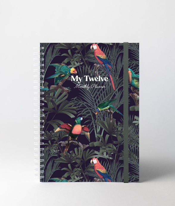 Agenda Mensuel Non Daté Wild