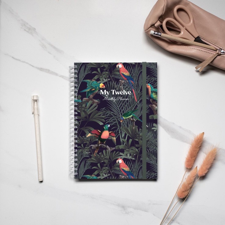 Agenda Mensuel Non Daté Wild