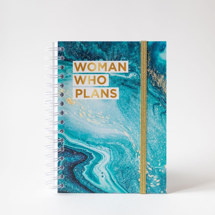 Agenda Semainier Non Daté Marble
