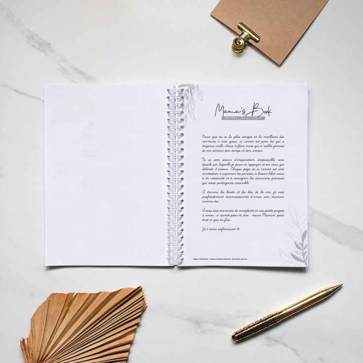 Carnet de Notes Mama's Book Caring