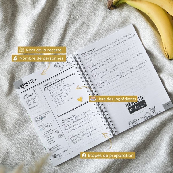 Carnet de recettes Blossom Sky