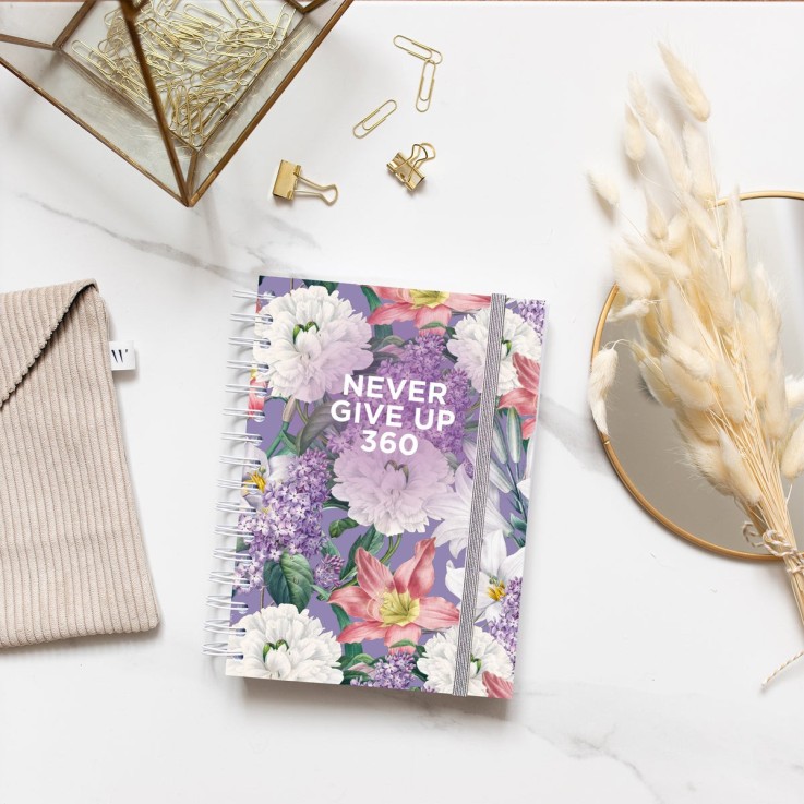 Agenda Journalier Non Daté Purple Dream