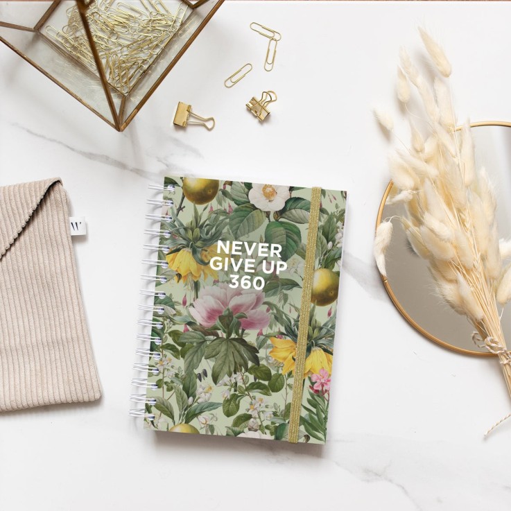 Agenda Journalier Non Daté Bouquet