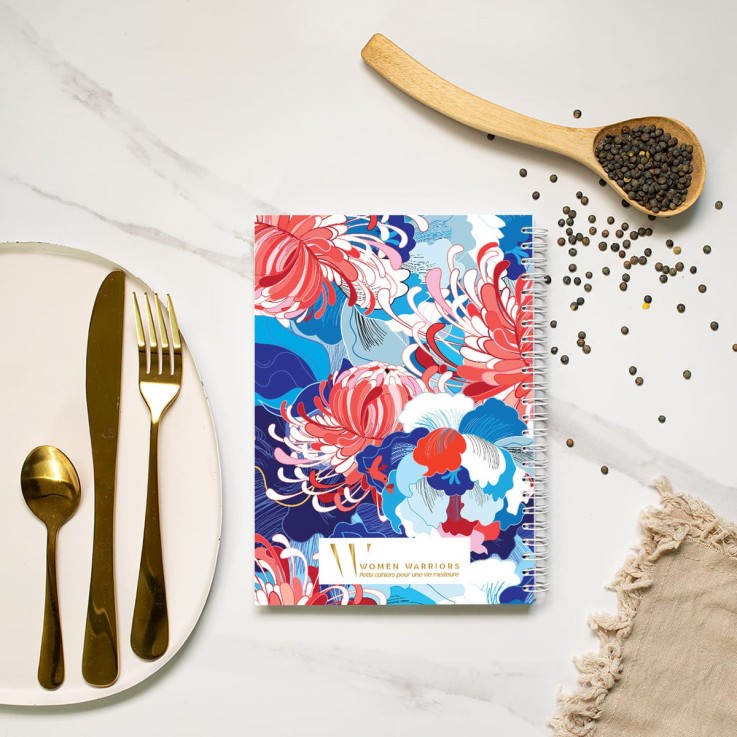 Carnet de recettes Japan Flowers