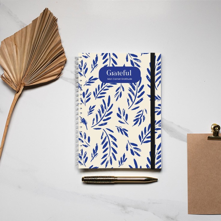 Carnet de Gratitude True Blue
