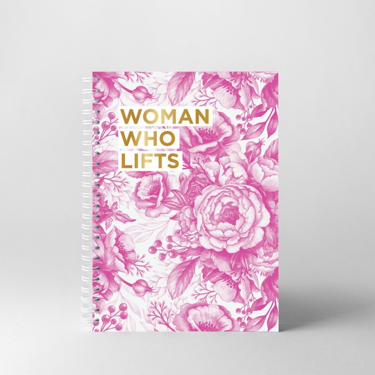 Carnet de sport Pivoines Pink