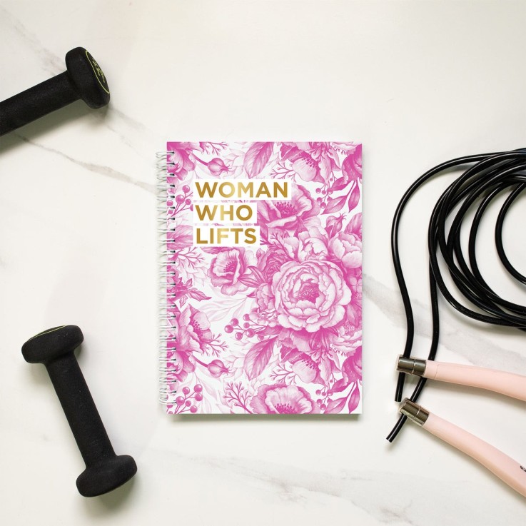 Carnet de sport Pivoines Pink