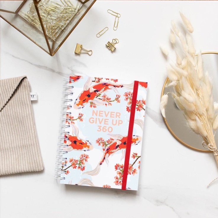 Agenda Journalier Septembre 2025 - Août 2026 Sakura