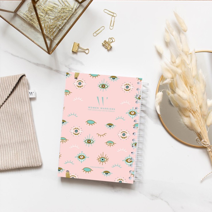 Agenda Journalier Non Daté Pink Eyes