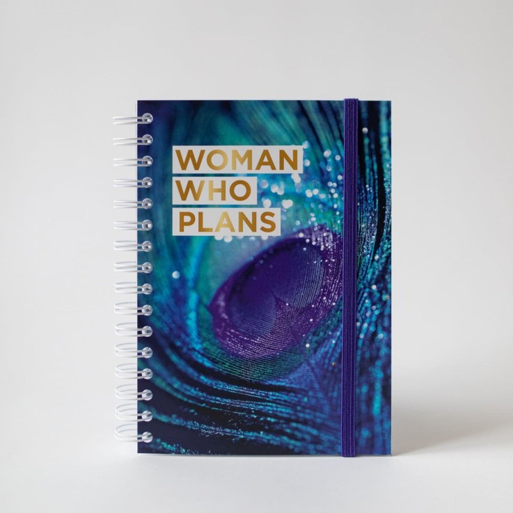 Agenda Semainier Non Daté Paon