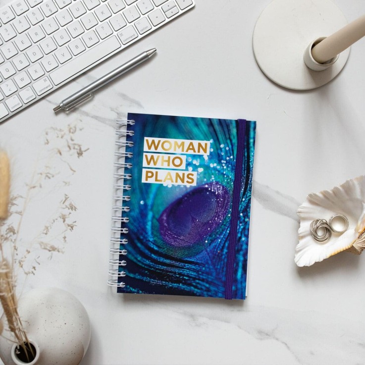 Agenda Semainier Non Daté Paon