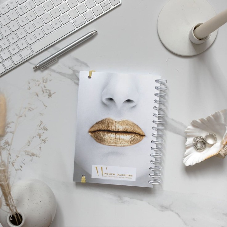 Agenda Semainier Non Daté Gold